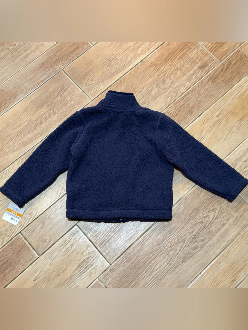 Carter's Navy Kids Sherpa Fleece Jacket- New